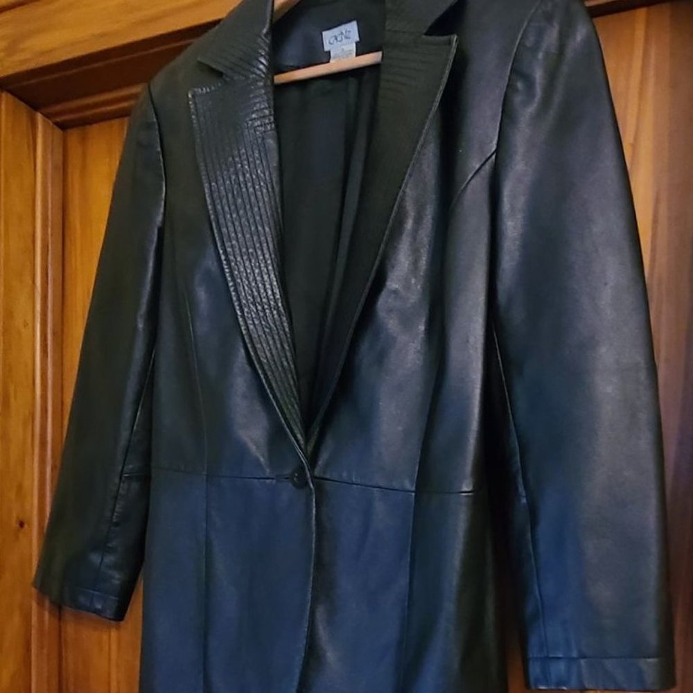 Cache Leather Jacket